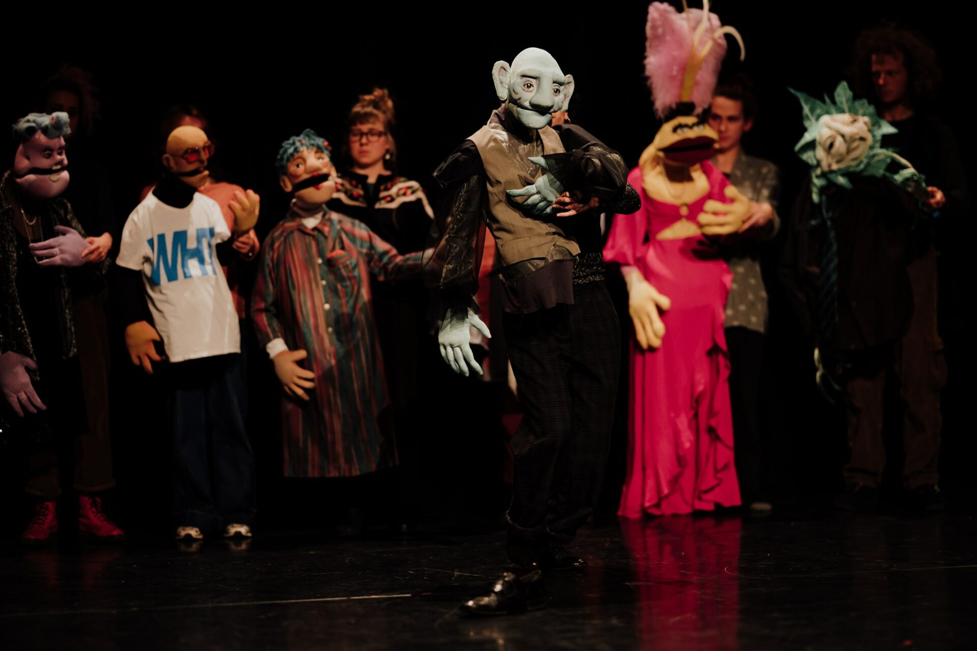 photo du stage Muppets dirigé par Neville Tranter auprès de la 14e promotion