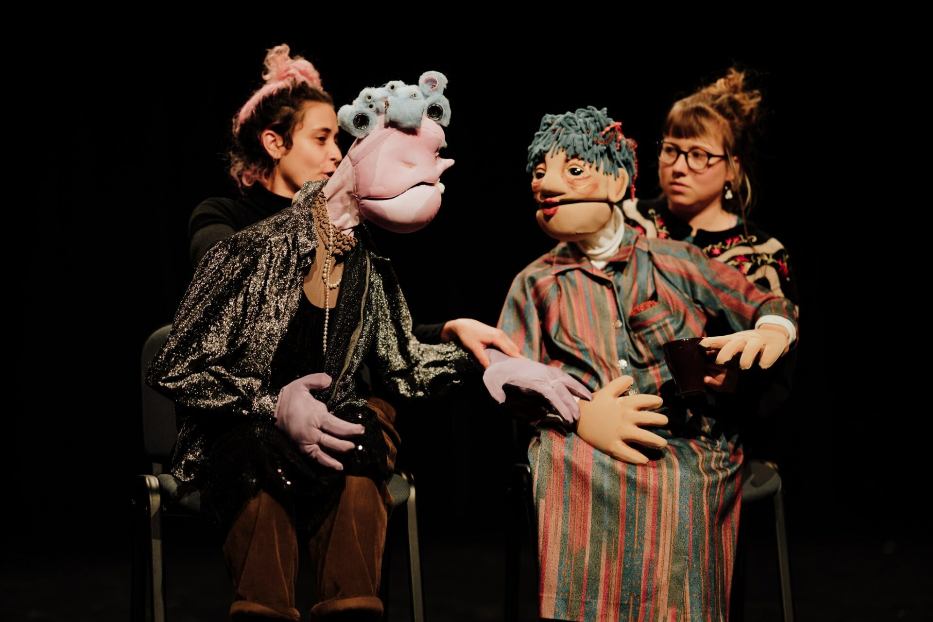 photo du stage Muppets dirigé par Neville Tranter auprès de la 14e promotion