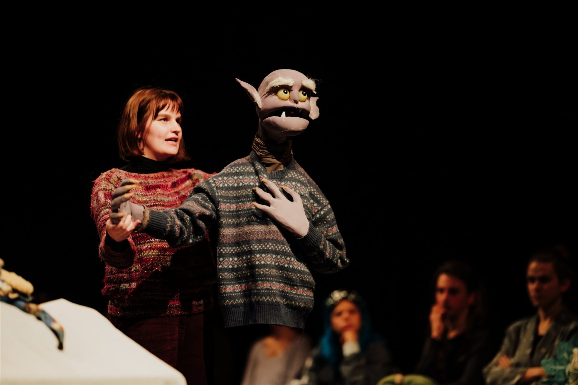 photo du stage Muppets dirigé par Neville Tranter auprès de la 14e promotion