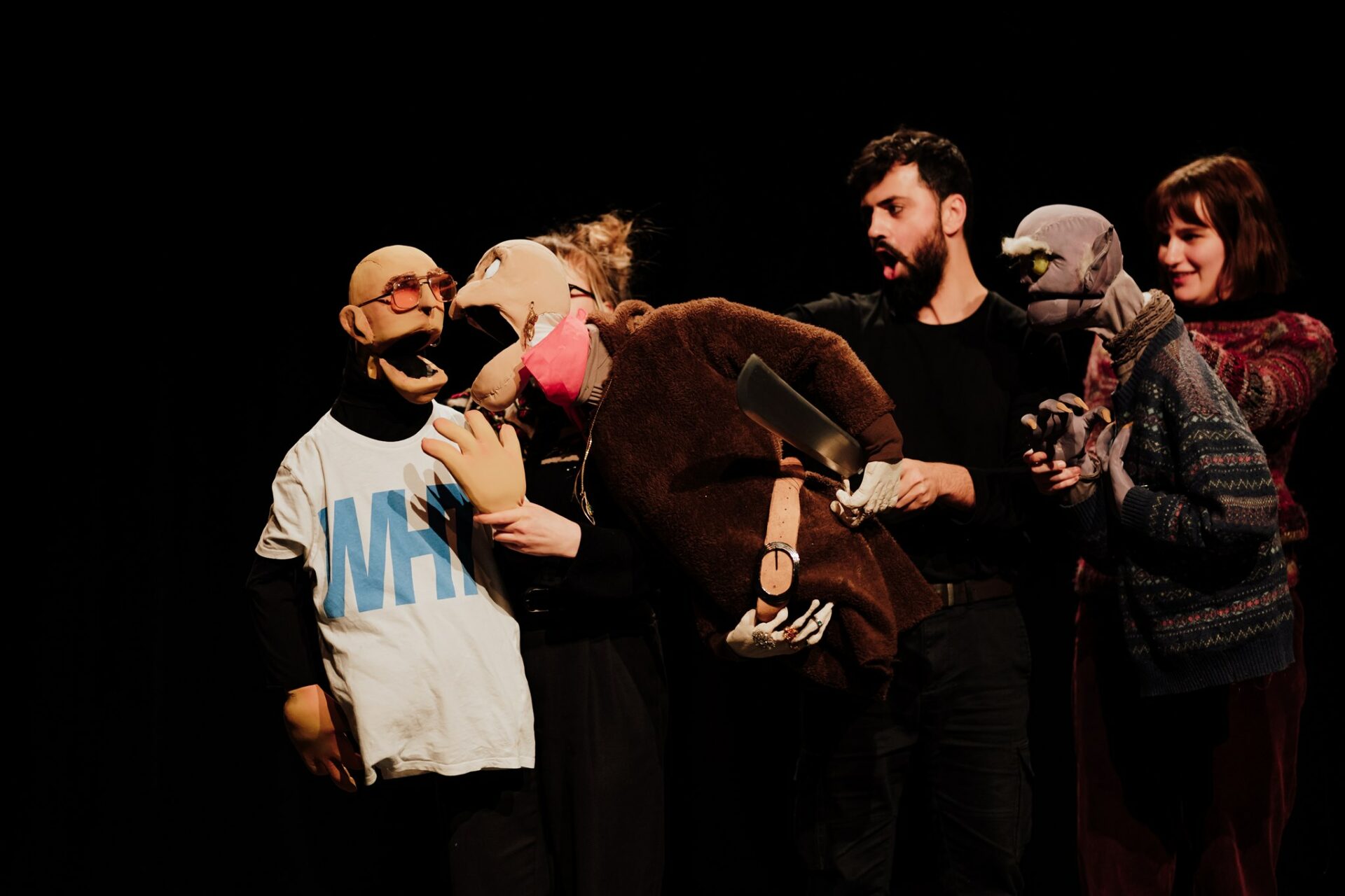 photo du stage Muppets dirigé par Neville Tranter auprès de la 14e promotion