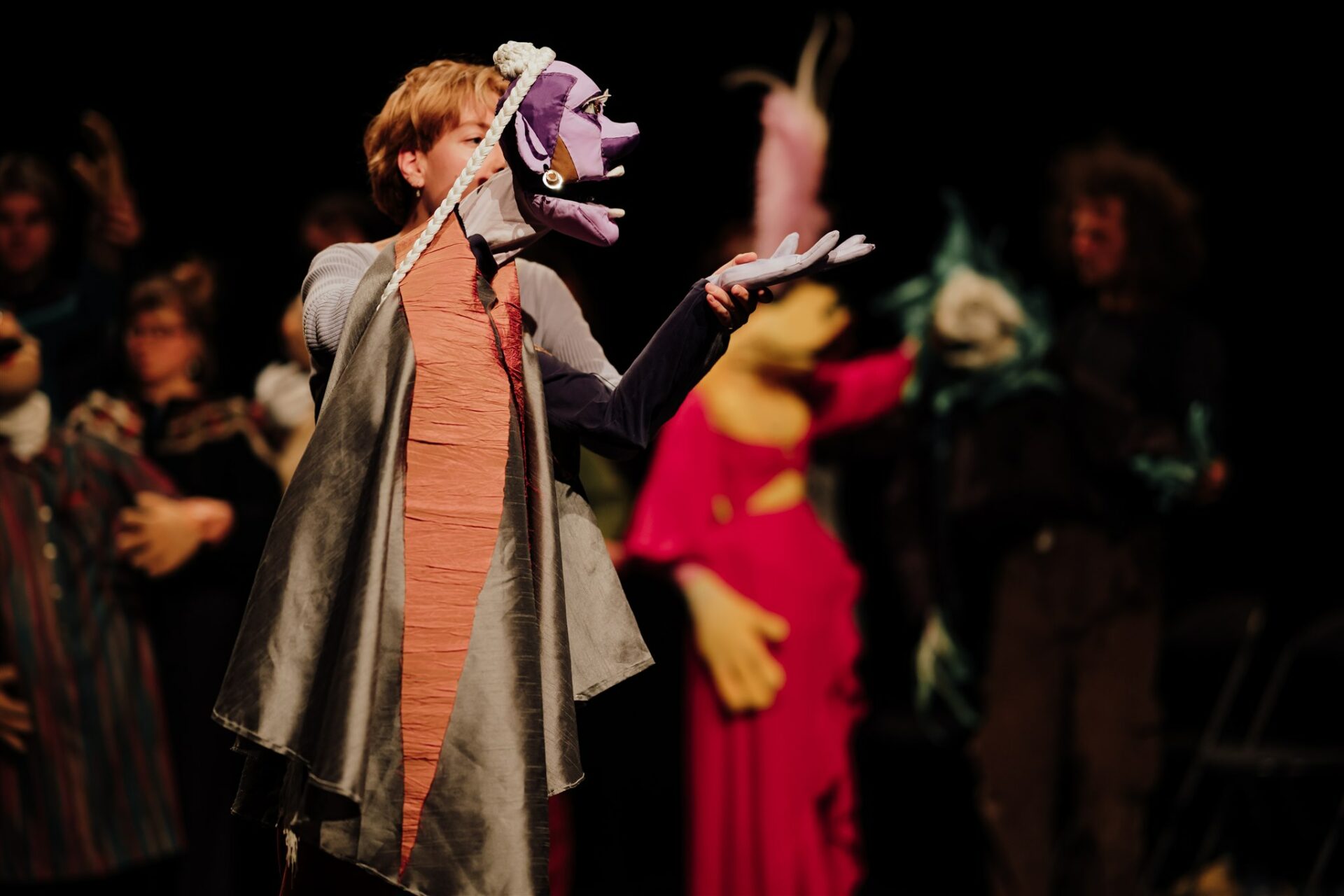 photo du stage Muppets dirigé par Neville Tranter auprès de la 14e promotion