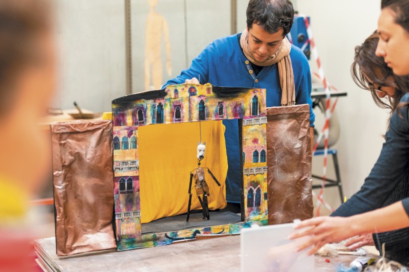 PREAC III, Les Arts de la marionnette au croisement des autres arts, 2019, photo : Hervé Dapremont