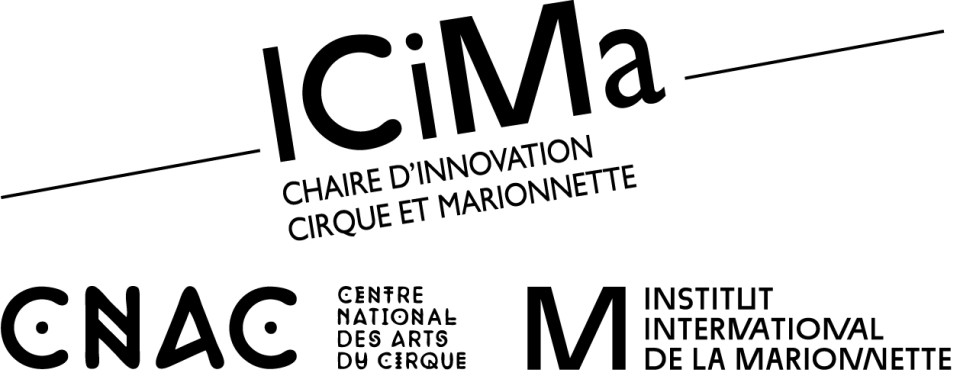 logo ICiMa chaire d'inivation cirque et marionnette