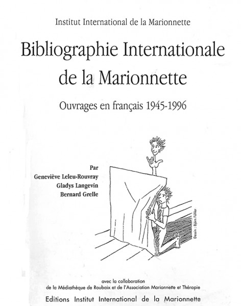 BIBLIOGRAPHIE INTERNATIONALE DE LA MARIONNETTE