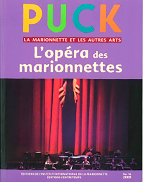 PUCK n°16 : L'OPÉRA DES MARIONNETTES